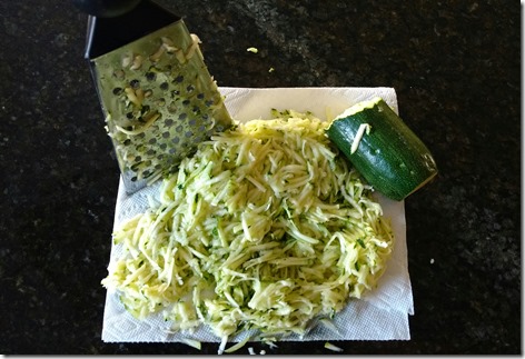 Zucchini shred