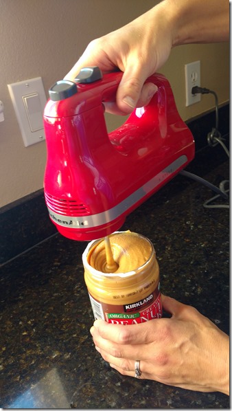 Mixing Natural Peanut Butter
