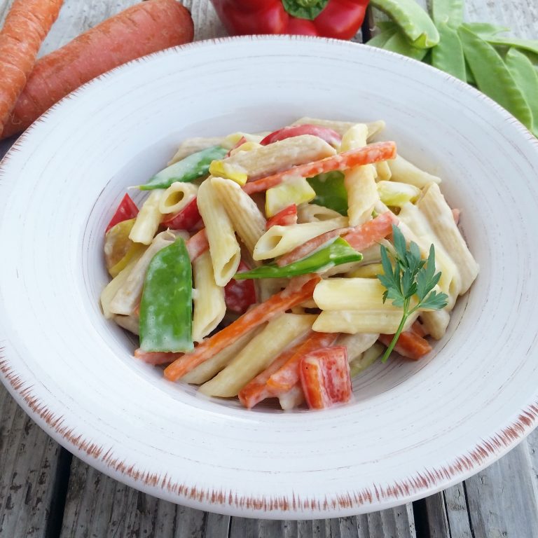 Garden Pasta Alfredo Hearty Smarty