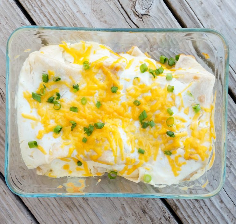 Greek Yogurt and Sour Cream Chicken Enchiladas Hearty Smarty