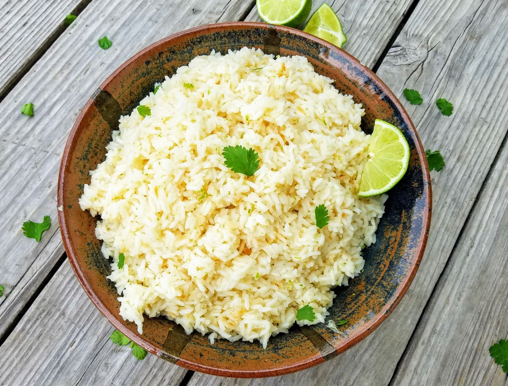 Instant Pot Cafe Rio Copycat Cilantro Lime Rice