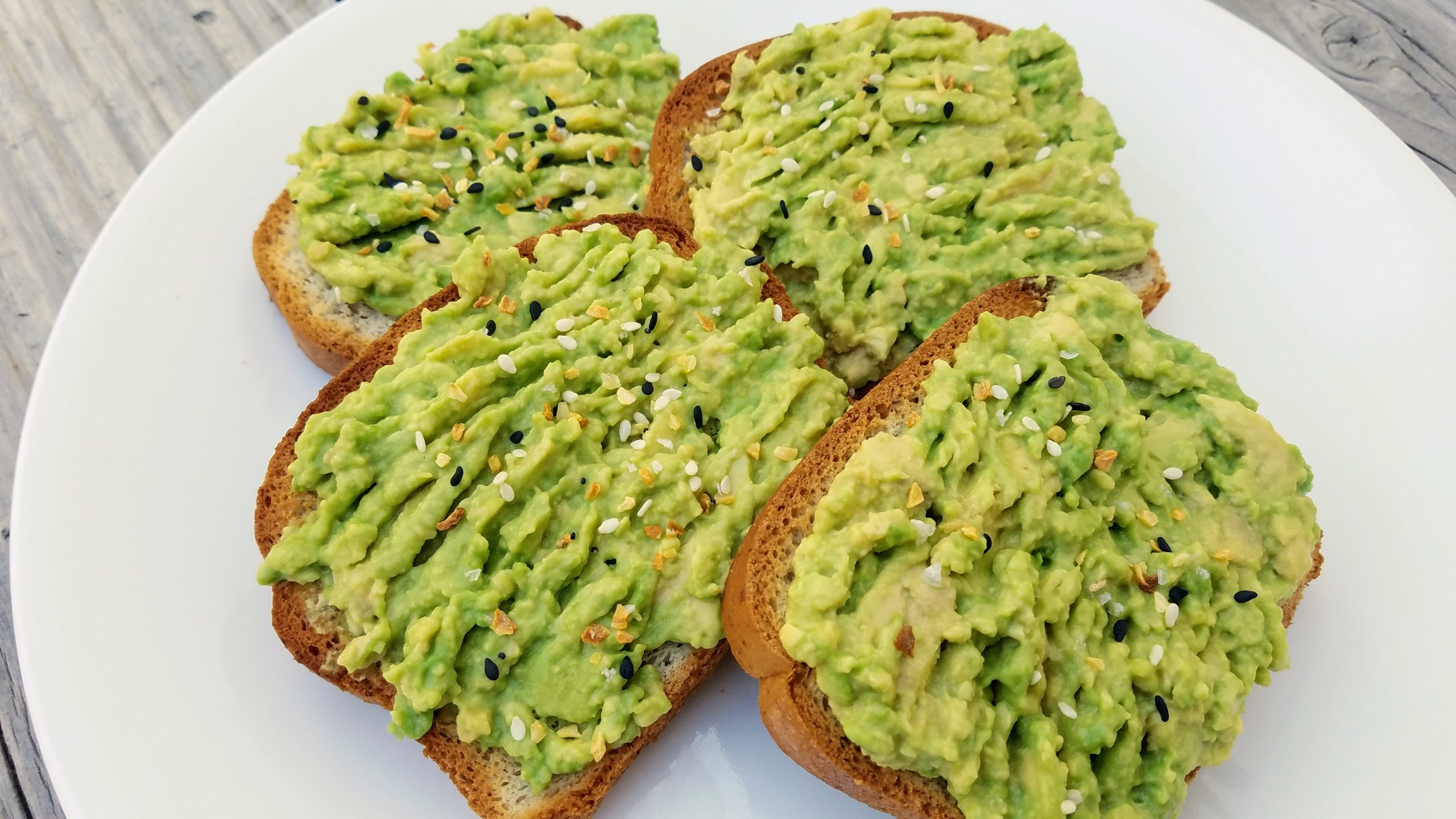 Everything but the Bagel Avocado Toast